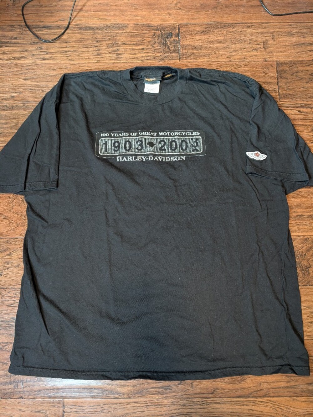 Harley Davidson Motor Clothes Vintage 100 Year Anniversary Tshirt Size 3XL